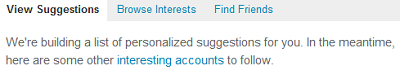Who to Follow Suggestions Who to Follow Suggestions