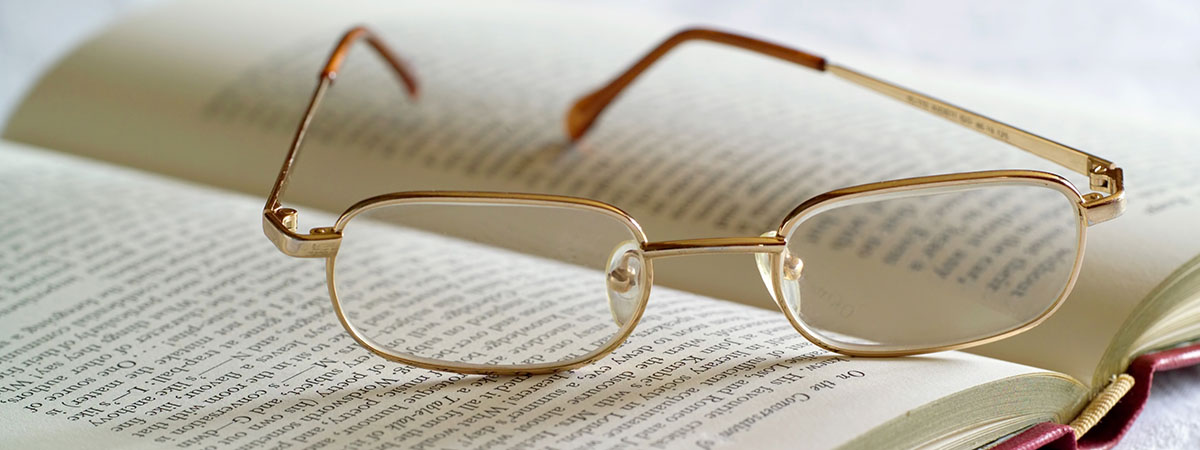 Spectacles and Book