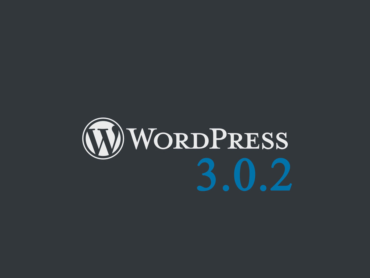 WordPress 3.0.2